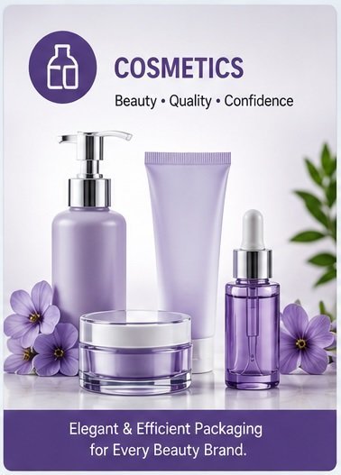 Cosmetic lotions, creams and serum packaging machinery