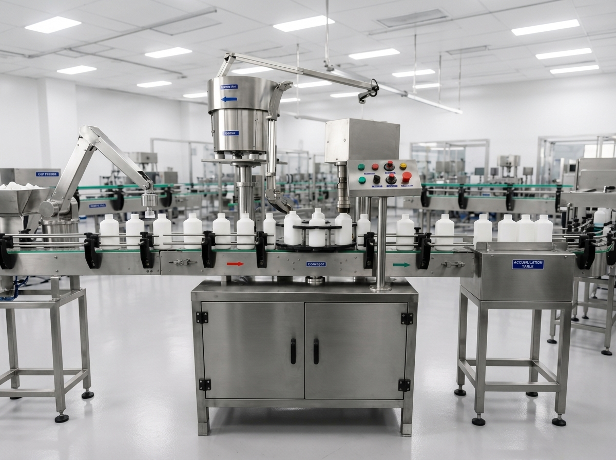 Multi-Head Rotary Capping Machine