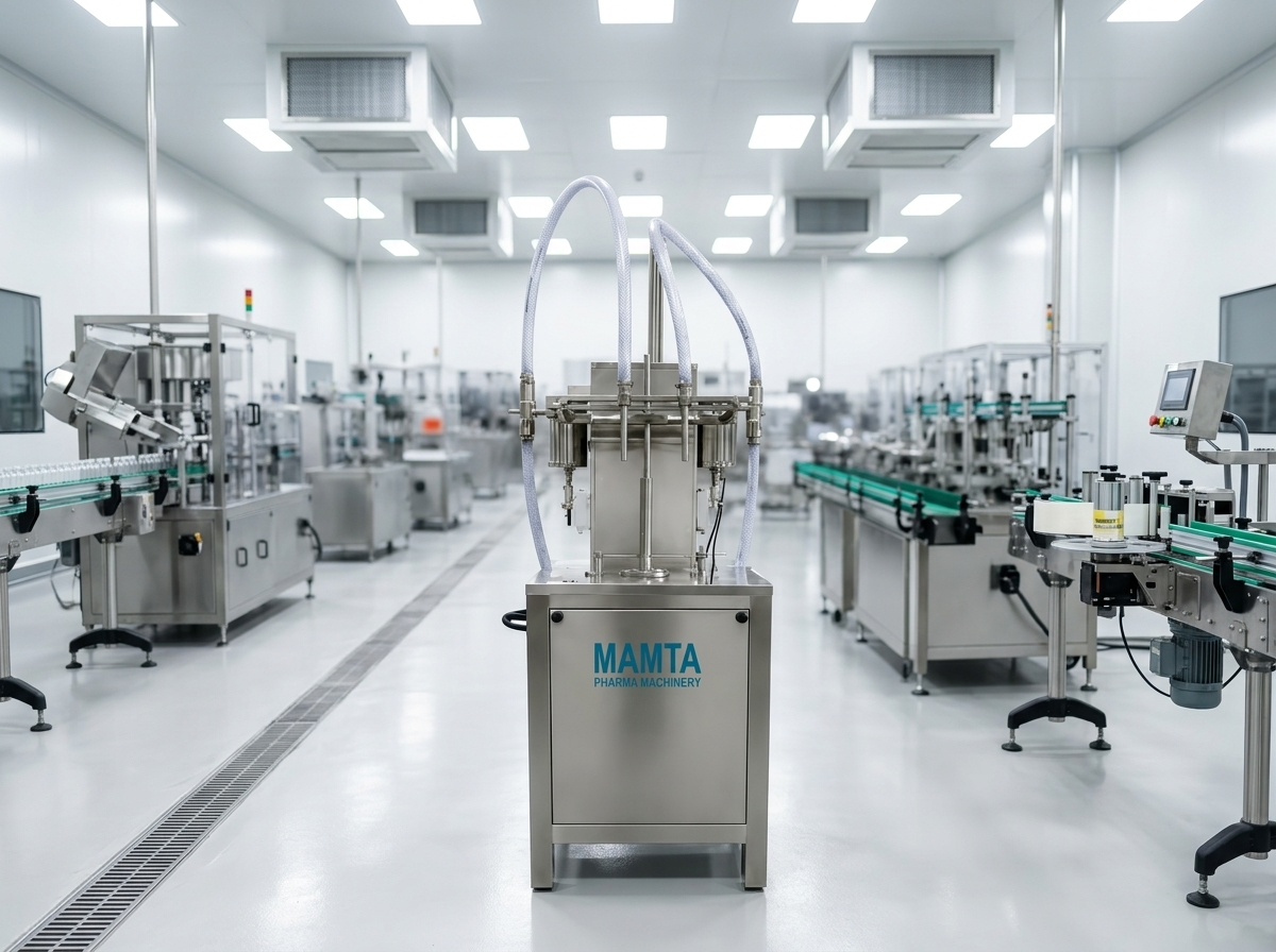 Automatic Gear Pump Liquid Filling Machine